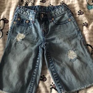 True Religion little boy shorts